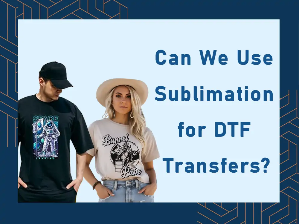 ¿Podemos utilizar la sublimación para transferencias DTF LINKO?