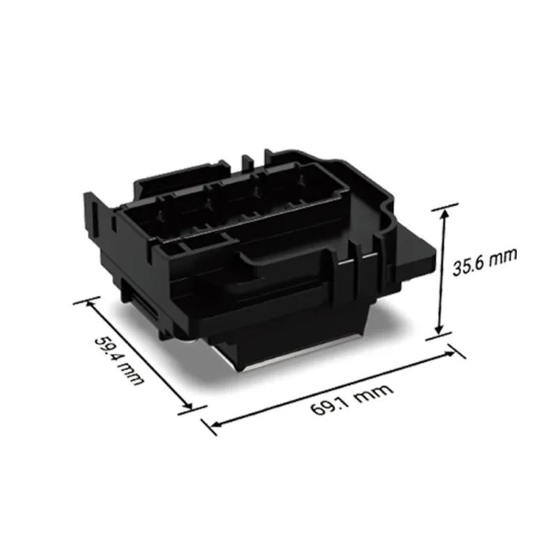 Diagrama de la estructura del cabezal de impresión de la Epson i1600