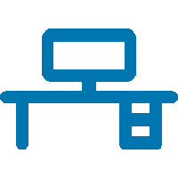 DTF printer Heavy duty bracket design icon